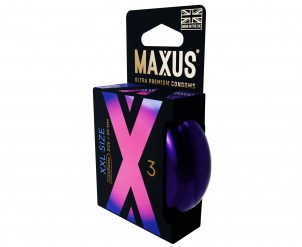 Презервативы MAXUS XXL Увеличенный размер №3шт