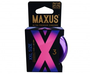 Презервативы MAXUS XXL Увеличенный размер №3шт