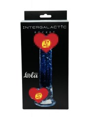 Прозрачный реалистичный дилдо Intergalactic Rocket