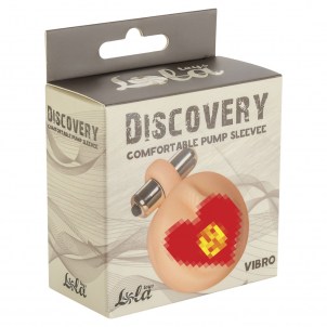 Сменная реалистичная насадка для вакуумной помпы Lola Discovery Vibro
