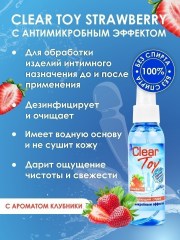 Спрей очищающий CLEAR TOY STRAWBERRY 100 мл