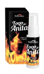 Стимулирующий гель HoHotFlowers FOGO DE ANITA для женщин с согревающим и вибрирующим действием, 15гр