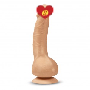 Супер-реалистичный вибратор Gvibe Greal Mini из Bioskin, 18х3 см.