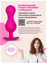 Тренажёр Кегеля Gvibe Gballs 3 App Petal Rose, 8х3 см