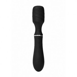 Универсальный вибратор с электростимляцией Electro Vibrating Wand - Black (10013160/151019/0421261/1