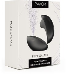 Вакуумно-волновой стимулятор SVAKOM Pulse Galaxie Black с проекцией звёздного неба