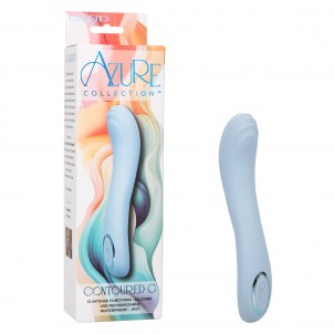 Вибратор для G-точки California Exotic Azure Contoured G