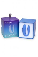 Вибратор для пар We-Vibe Match голубой