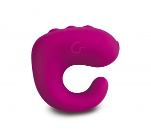 Вибратор на палец 2 в 1 Gvibe Gring XL - Sweet Raspberry, 5 см.