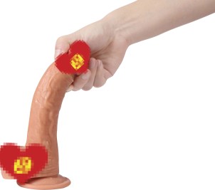 Вибратор Real с дистанционным управлением