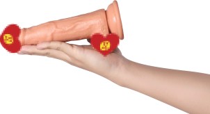 Вибратор Real с дистанционным управлением