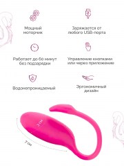 Вибратор-тренажер Кегеля Flamingo Magic Motion управляемый со смартфона