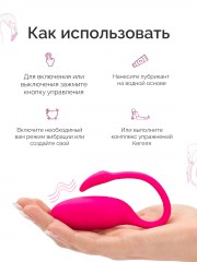 Вибратор-тренажер Кегеля Flamingo Magic Motion управляемый со смартфона