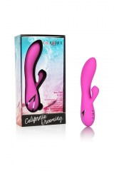 Вибромассажер California Dreaming - Malibu Minx с функцией «мощное всасывание»