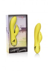 Вибромассажер California Dreaming - Venice Vixen с фунцией «мерцающий язычок»