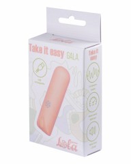 Вибропуля перезаряжаемая Take it Easy Gala Peach
