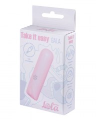 Вибропуля перезаряжаемая Take it Easy Gala Pink