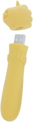 Вибропуля Unihorn USB Bean Blossom, желтый