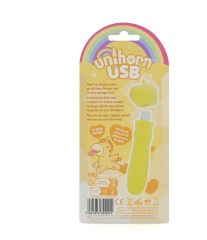 Вибропуля Unihorn USB Bean Blossom, желтый