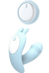 Вибростимулятор CNT Bunny Tickler Blue