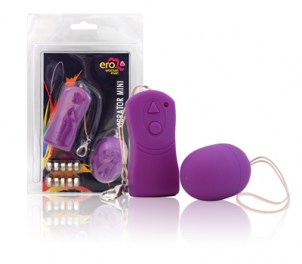 Виброяйцо с дистанционным управлением VIBRATOR MINI фиолетовое D 30 мм